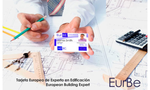 Consigue tu Tarjeta EurBE (acreditación de experto en edificación en Europa)